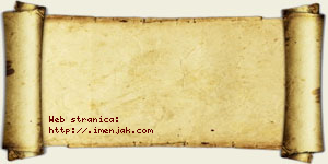 Nina Sudimac vizit kartica